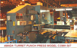 Amada Turret Punch Press Model Coma